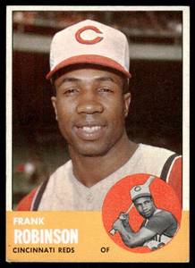 lot 11B image: Frank Robinson 1963 Topps #400 Vintage Baseball Card