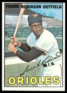 lot 36B image: Frank Robinson 1967 Topps #100 Vintage Baseball Card
