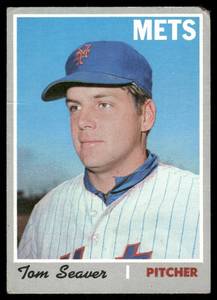 lot 52B image: Tom Seaver 1970 Topps #300 Vintage Baseball Card