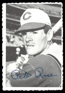 lot 64B image: Pete Rose 1969 Topps Deckle Edge #21 Vintage Baseball Card
