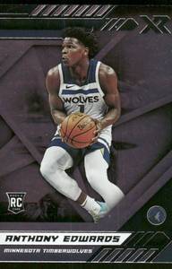 lot 15C image: Anthony Edwards RC 2020-23 Chronicles Xr #295 Rookie Minnesota Timberwolves Basketball Card