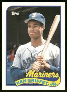 lot 19C image: Ken Griffey Jr. RC 1989 Topps Traded #41T Rookie Baseball Card