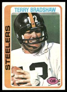 lot 46C image: Terry Bradshaw 1978 Topps #65 Vintage Football Card