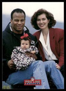 lot 57C image: Ronnie Lott Auto 1992 Pro Line Profiles #7 Signed Football Card