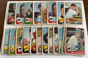lot 237 image: 1965 Topps Baseball 20 Card Vintage Lot