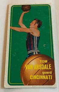 lot 69B image: Tom Van Arsdale 1970-71 Topps #145 Vintage Basketball Card