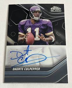 lot 203 image: Daunte Culpepper On Card Auto 2024 Topps Chrome Composite #TCBA-DC Minnesota Vikings Football Card
