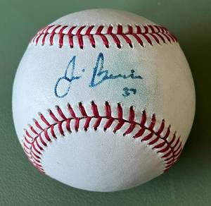 lot 22D image: Jose Berrios Signed OMLB Rawlings Selig Baseball with MLB COA - Minnesota Twins