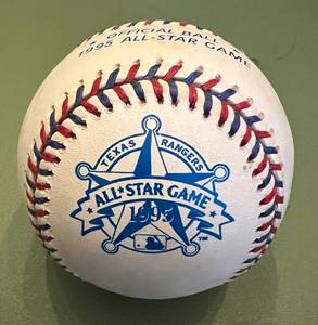 lot 100D image: 1995 All-Star Game Official Rawlings Baseball