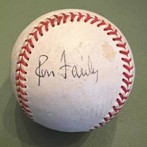 lot 102D image: Ron Fairly and Don Gullet Signed ONLB Rawlings Baseball