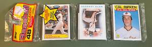 lot 41D image: 1986 Topps Baseball Rackpack - Ripken, Winfield - Baseball Cards