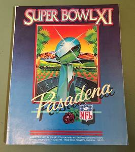 lot 45D image: Super Bowl XI 1977 Official Program Minnesota Vikings vs. Oakland Raiders