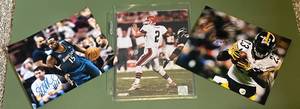 lot 55D image: Shabazz Muhammad, Tim Couch, and Pittsburgh Steeler #23 Signed 8x10 Photos