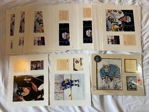 lot 140D image: Large Lot of Limited Edition NHL Numbered Prints - Many Cam Neely Plus Brett Hull and More