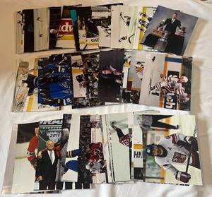 lot 150D image: (50) NHL Hockey 8x10 Photos