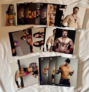lot 154D image: (32) WWE Wrestling 8x10 Photos