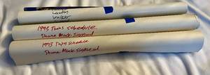 lot 85D image: 3 Minnesota Twins Posters Signed by Shane Mack, Ron Coomer, Matt Lawton, and Todd Walker - Baseball
