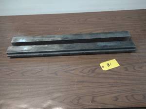 lot 81 image: (2) Flattening Press Brake Dies, 36...