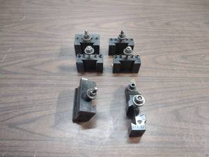 lot 12 image: (6) Aloris BXA Tool Holders...