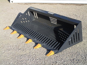 LandHonor 66 Skid Steer Rock Bucket