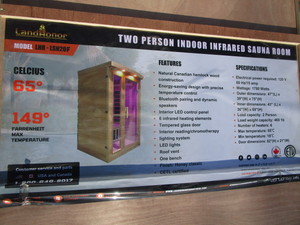 LandHonor 2 Person Infrared Sauna Room