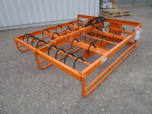 LandHonor Skid Steer Hay Accumulator Grapple