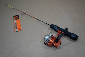 lot 5 image: Celsius Ice Fishing Rod Reel Combo