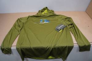 lot 12 image: Blackfish Guide Hooded Long Sleeve UPF Shirt -Large