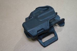 lot 81 image: Blackhawk 2 Slot Belt Loop Holster - Sig 365, Glock 43