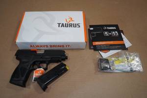 lot 1H image: NEW Taurus G3XL 9mm Semi-Auto Pistol - 2 Magazines