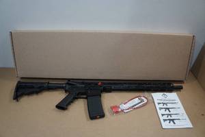 lot 1 image: NEW American Tactical MilSport .2235.56 AR-Format Semi-Auto Rifle