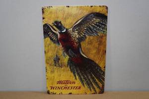 lot 95 image: Metal Novelty Sign -Western Winchester