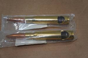 lot 112 image: 2 Lucky Shot 50 Cal Bullet Beer Bottle Openers