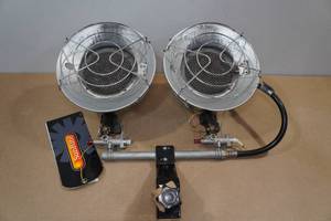 lot 125 image: Mr Heater Sunrite Dual Propane Heater