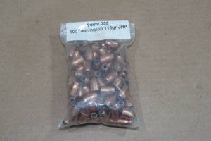lot 147 image: 100 Remington 9mm.355 115 Gr JHP Bullets