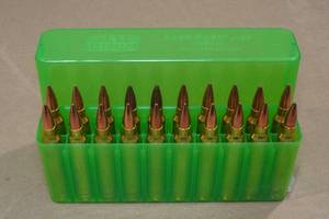 lot 172 image: 20 Reloaded .300 Win Mag HP Ammo
