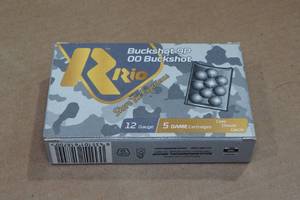 lot 208 image: 5 Rio 12 Gauge 2-34 00 Buck Shotshells