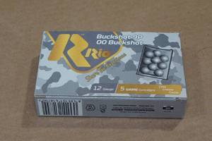 lot 209 image: 5 Rio 12 Gauge 2-34 00 Buck Shotshells