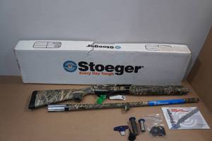 lot 1J image: Unfired Stoeger M3000 12 Gauge Semi-Auto Shotgun - Realtree Max-7 Camo