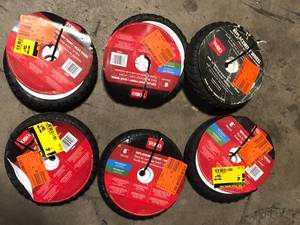 Lot of 6 Toro Wheels Customer Returns Review all Pictures