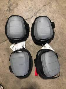 Lot of 4 Husky Soft Cap Foam Work Knee Pads (1-pair) Customer Returns Review all pictures