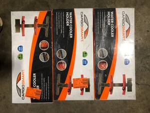 Lot of 3 CargoSmart Water Cooler Holder for E-Track and X-Track Customer Returns Review all pictures