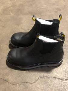 Work Boots - Composite Toe - Black Size 9(M) Customer Return Review all pictures