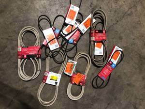Lot of various Belts Customer Returns Review all pictures