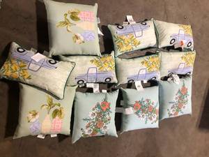 Lot of Various Cushions for Couches and Seats Customer Returns See Pictures