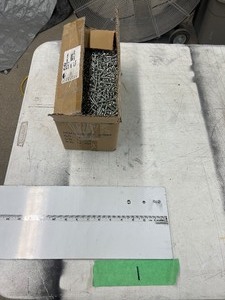 30LBS M4 X 25MM(1) PHILLIPS PAN HEAD MACHINE SCREW ZINC
