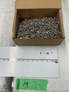 1000) 3500 M6.3 X 13 PHILLIPS FLAT T-B EUROPEAN T8 NICKEL