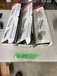 3 BOXES #6 X 1-14 COLLATED DRYWALL SCREWS