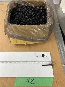 38LBS 14-20 X 60MM CONNECTOR BOLT BLACK OXIDE