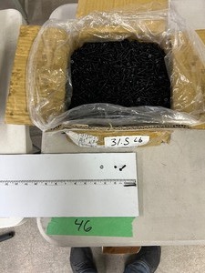 31LBS 8 X 1-14 SQUARE DRIVE FLAT HEAD BLACK